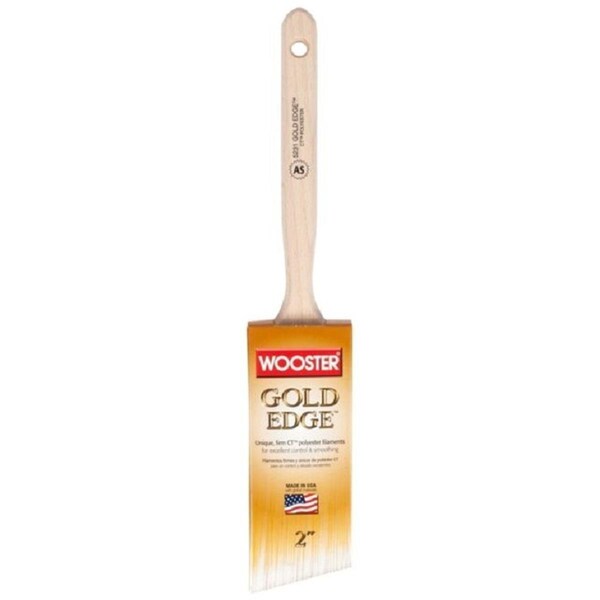 Office Desk 266878 2 in. Gold Edge Angle Brush - Gold - 2 in. OF3573875 - main